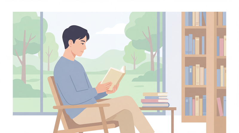 都立中央図書館のイラスト