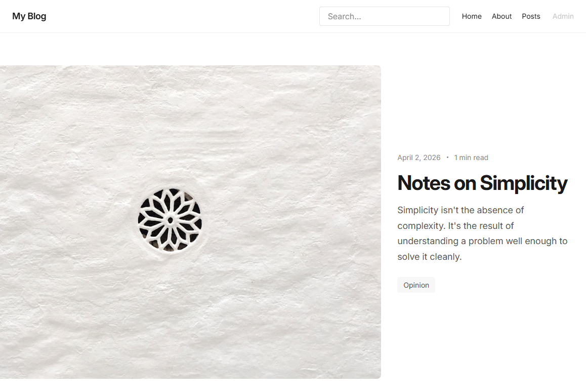 EmDash公式デモサイト